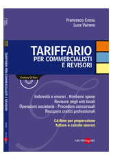 Tariffario per commercialisti e revisori